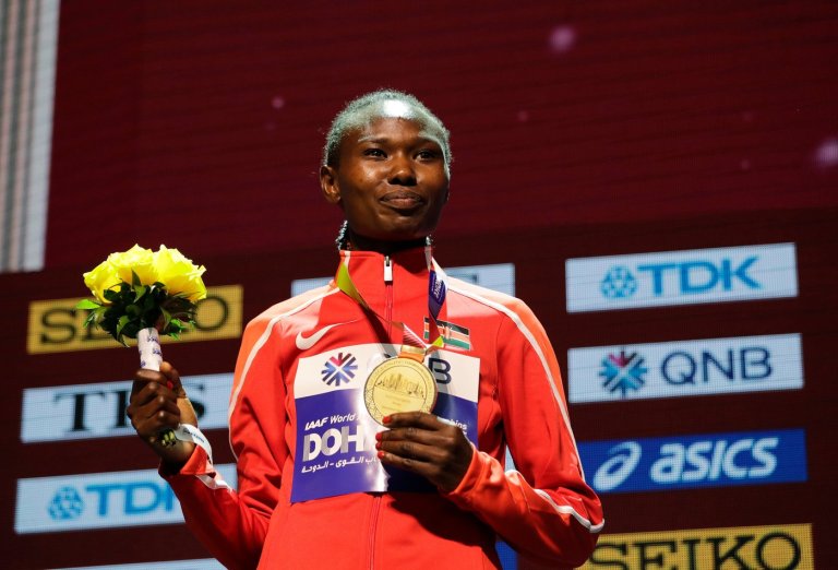 Marathon world-record holder Ruth Chepng'etich banned 3 years after admitting doping violation | iNFOnews.ca
