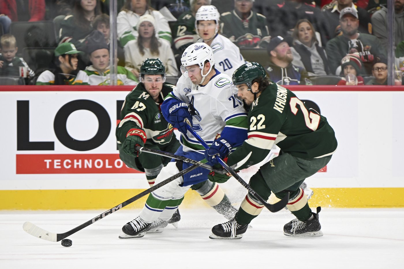 Kaprizov scores late in OT and NHL-leading Wild rally for 3-2 win over Canucks | iNFOnews.ca Kaprizov scores late in OT and NHL-leading Wild rally for 3-2 win over Canucks | iNFOnews.ca