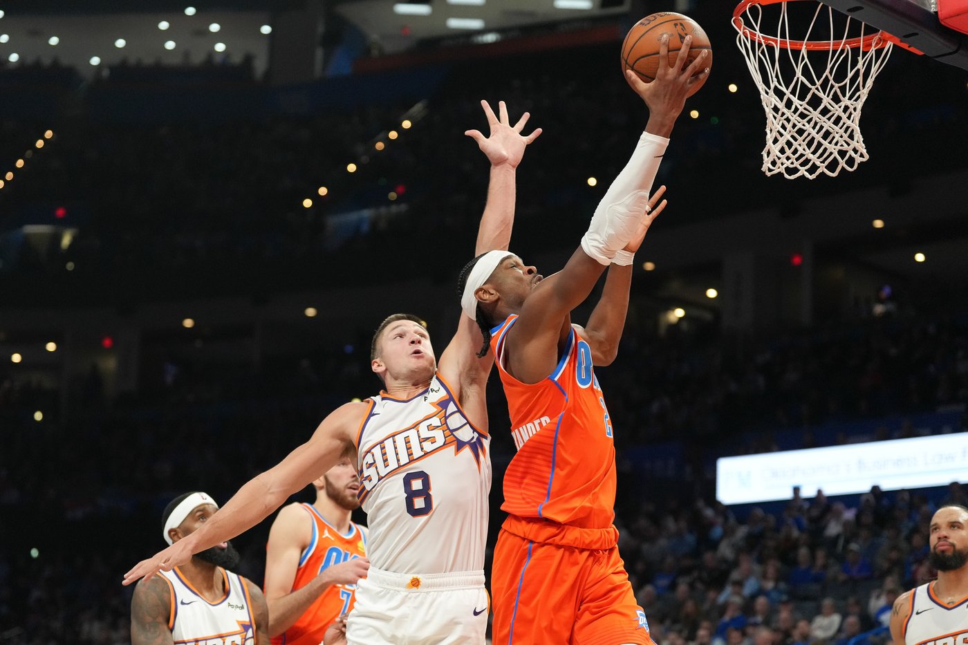 Suns' Grayson Allen ejected after shoving Thunder's Holmgren to the floor in NBA Cup quarterfinal | iNFOnews.ca Suns' Grayson Allen ejected after shoving Thunder's Holmgren to the floor in NBA Cup quarterfinal | iNFOnews.ca