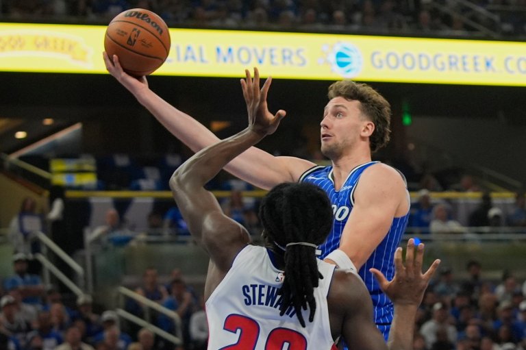 Magic forward Franz Wagner out with calf injury against Pistons in Game 5 | iNFOnews.ca