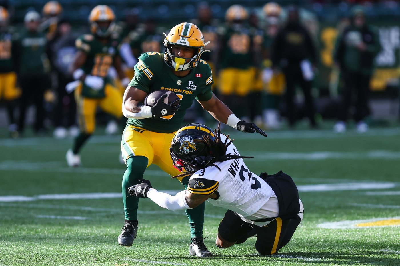 Elks squeeze out 37-35 win in overtime as Ticats eliminated from playoff race | iNFOnews.ca Elks squeeze out 37-35 win in overtime as Ticats eliminated from playoff race | iNFOnews.ca