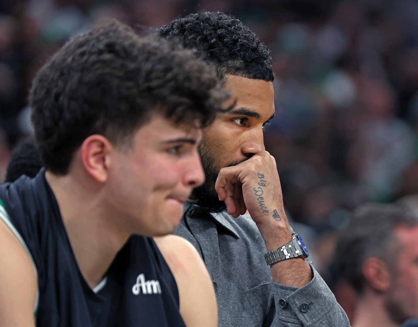 Celtics star Jayson Tatum heads into offseason with no regrets after 'unfortunate' end to season | iNFOnews.ca