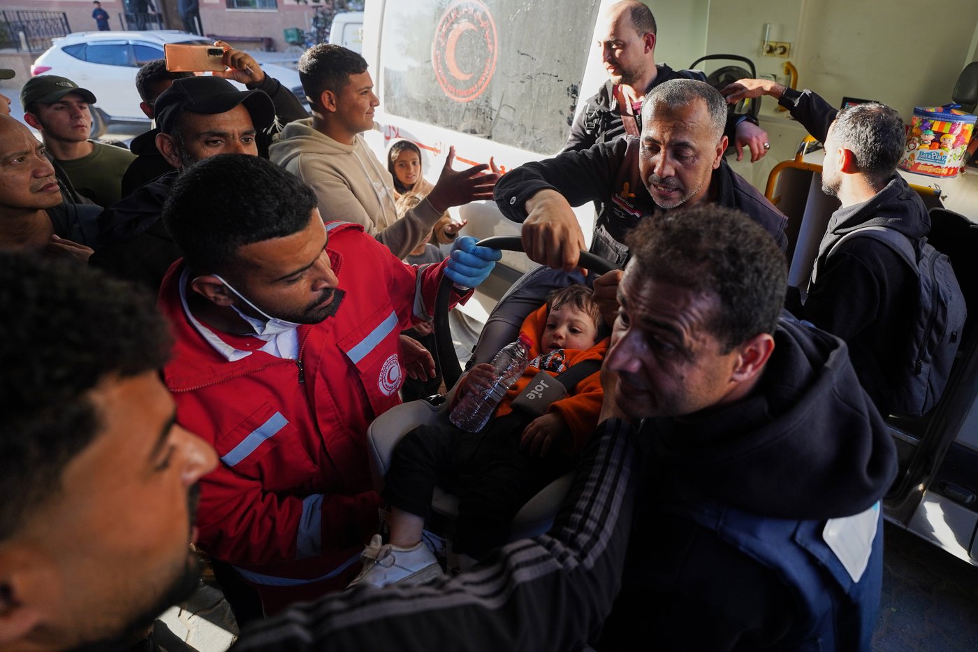 Evacuated from Gaza as newborns, a group of Palestinian toddlers returns to an uncertain future | iNFOnews.ca
