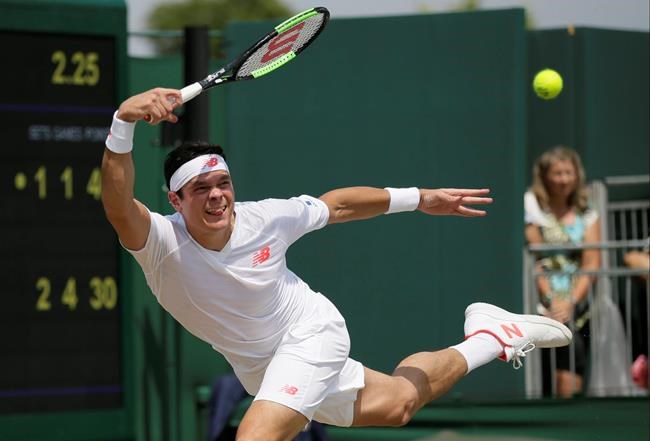 Milos Raonic advances to fourth round at Wimbledon | iNFOnews.ca