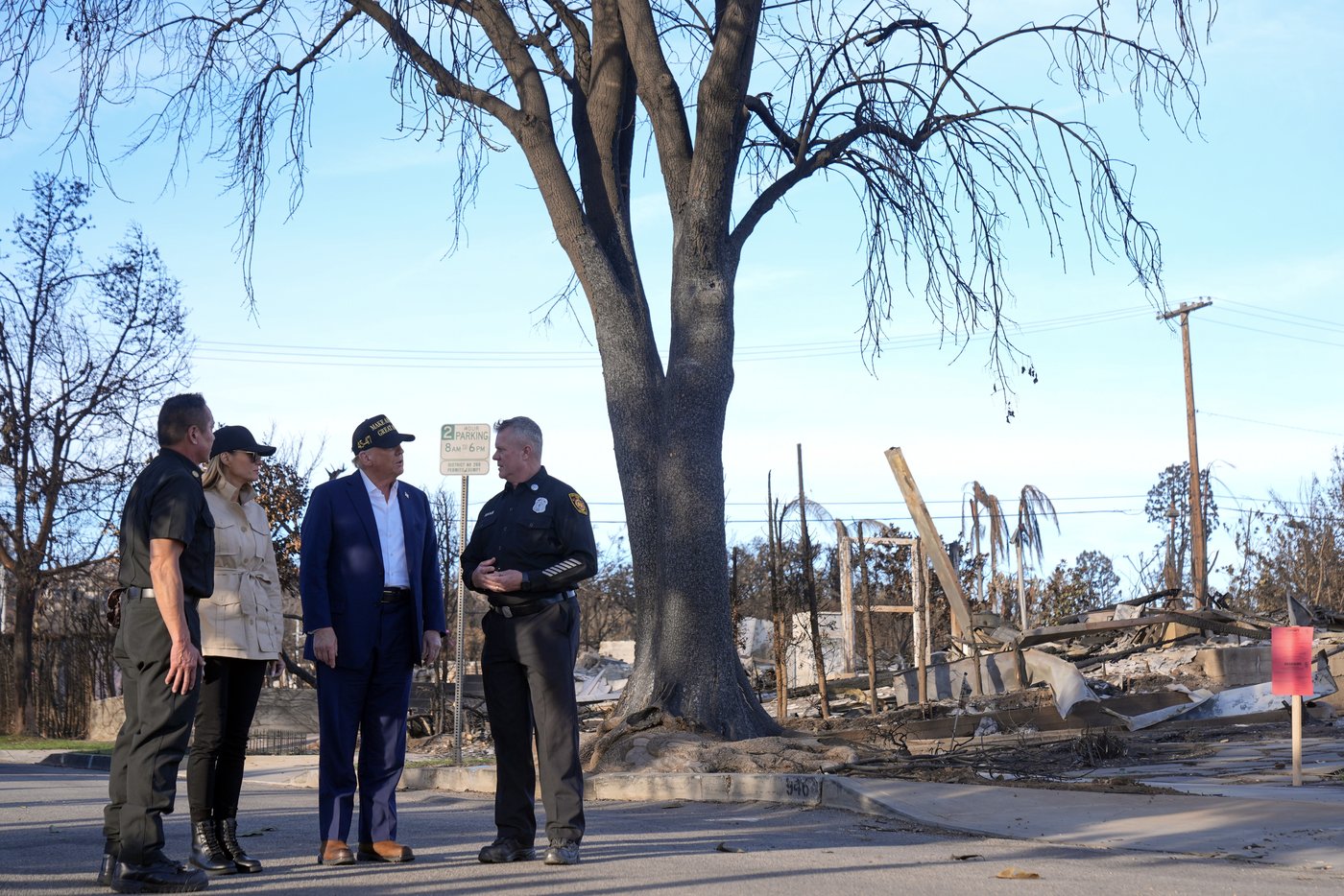 Trump proposes 'getting rid of FEMA' while touring disaster areas | iNFOnews.ca