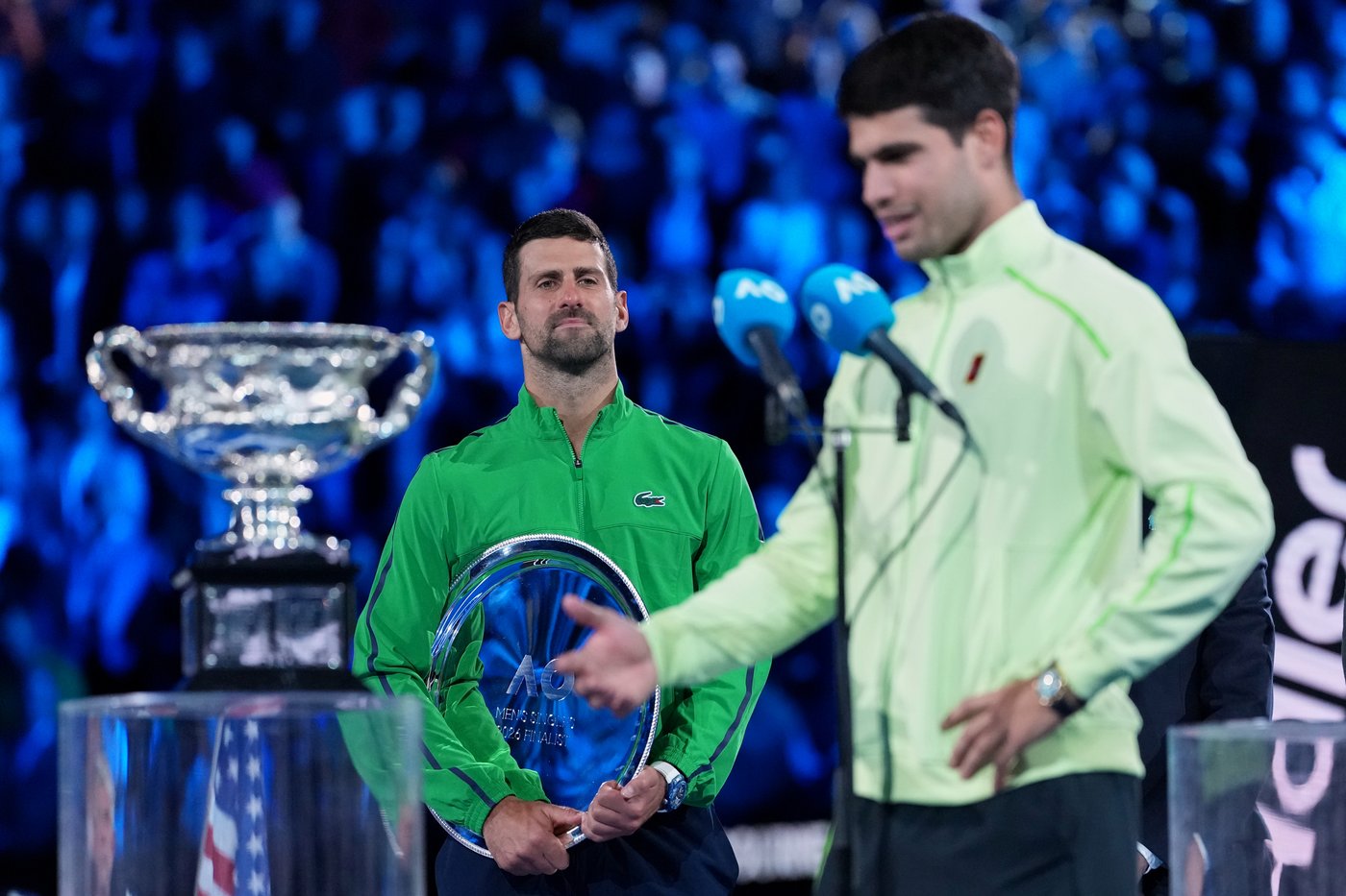 Djokovic falls short of a 25th major title as Alcaraz triumphs in Australia. It's still his mission | iNFOnews.ca Djokovic falls short of a 25th major title as Alcaraz triumphs in Australia. It's still his mission | iNFOnews.ca