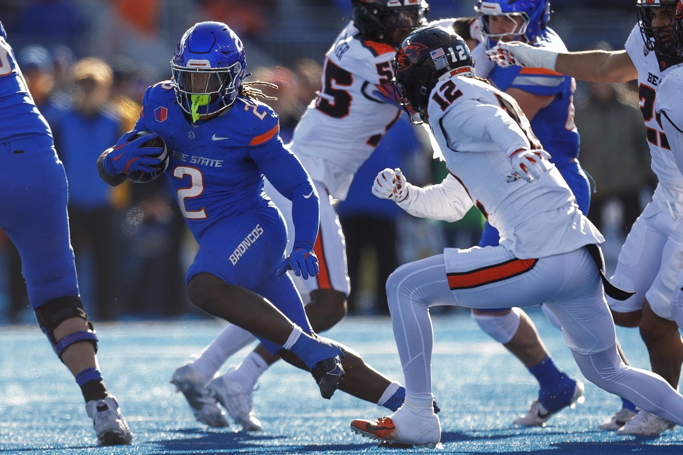 Ashton Jeanty rushes for 226 yards, Boise State beats Oregon State 34-18 | iNFOnews.ca Ashton Jeanty rushes for 226 yards, Boise State beats Oregon State 34-18 | iNFOnews.ca