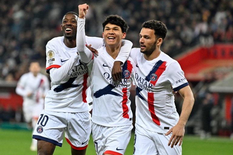 PSG retakes Ligue 1 lead after teenager nets first goal in rout at Nice | iNFOnews.ca