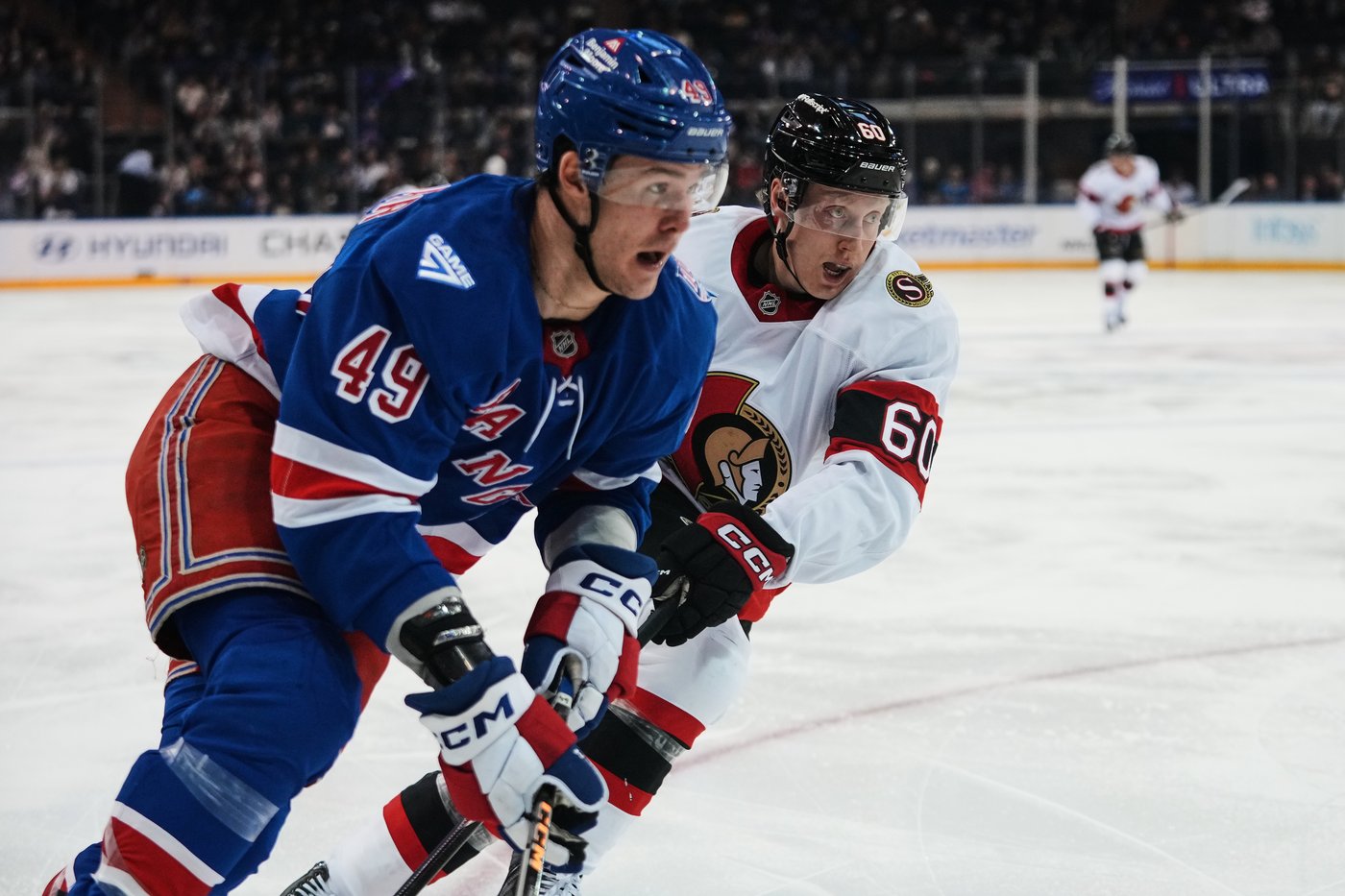Down to 4 defensemen, Senators hold the Rangers to the fewest shots by an NHL team since 2015 | iNFOnews.ca Down to 4 defensemen, Senators hold the Rangers to the fewest shots by an NHL team since 2015 | iNFOnews.ca