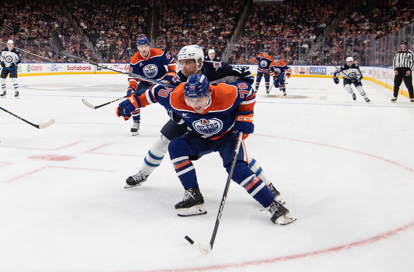 Dineen scores in OT as Oilers ground Jets 3-2 | iNFOnews.ca