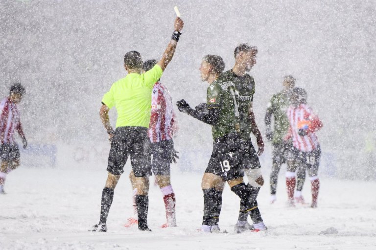 Snowplows clear field for extra time in CPL final | iNFOnews.ca