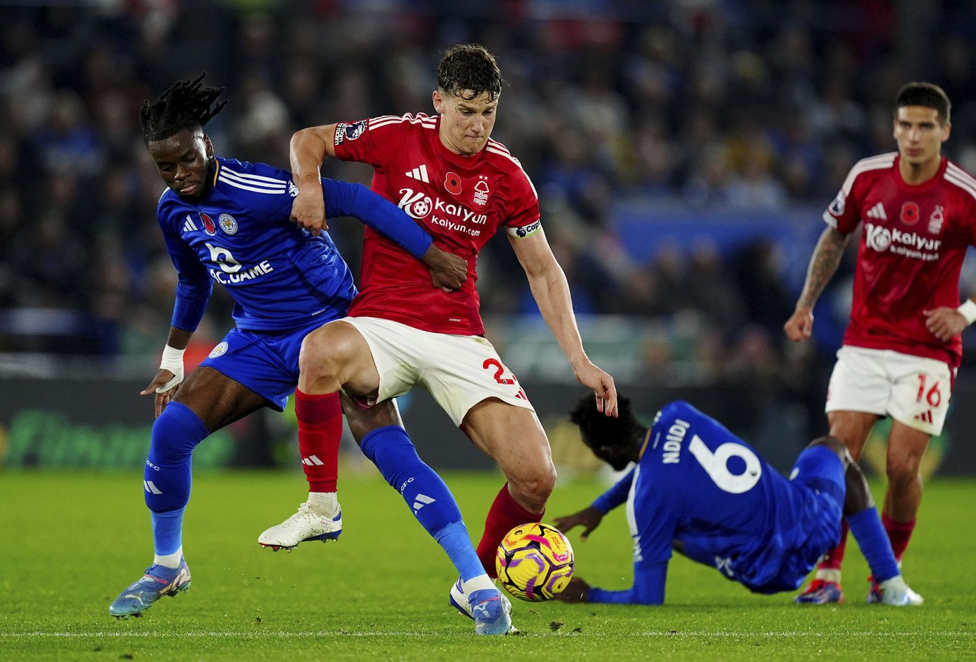 Wood double beats Leicester and lifts Forest into Premier League top five | iNFOnews.ca Wood double beats Leicester and lifts Forest into Premier League top five | iNFOnews.ca