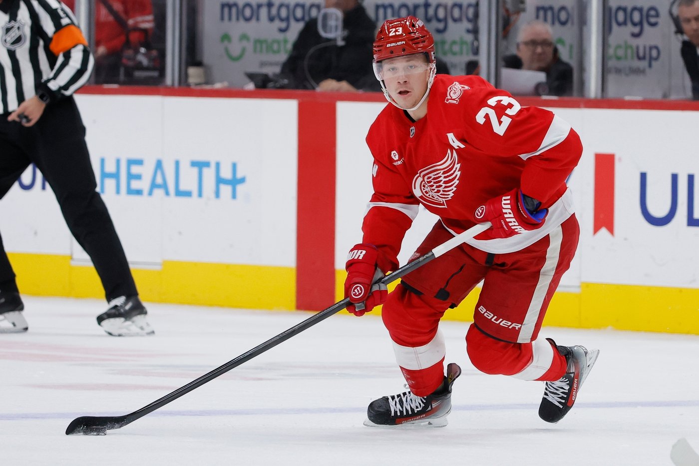 Raymond scores tiebreaking goal in 3rd period as Red Wings beat Rangers 2-1 | iNFOnews.ca Raymond scores tiebreaking goal in 3rd period as Red Wings beat Rangers 2-1 | iNFOnews.ca