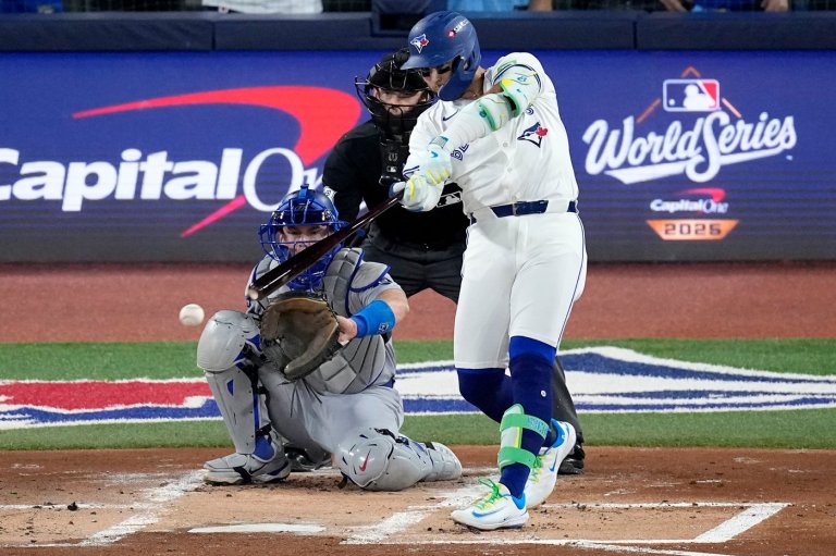 Blue Jays star Bichette not in starting lineup for Game 2 of World Series | iNFOnews.ca Blue Jays star Bichette not in starting lineup for Game 2 of World Series | iNFOnews.ca