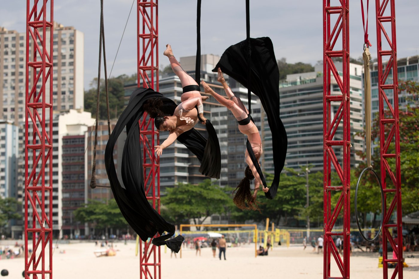 Aerial circus in Brazil spotlights a path to healing for female victims of gender-based violence | iNFOnews.ca