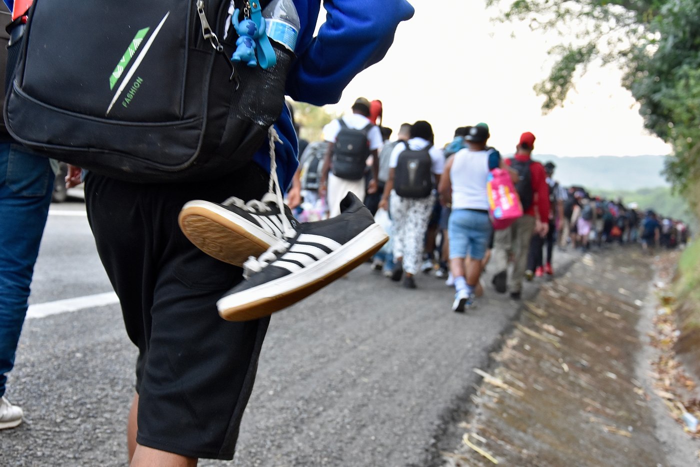 Migrants march from southern Mexico, protesting delays and seeking papers to work | iNFOnews.ca
