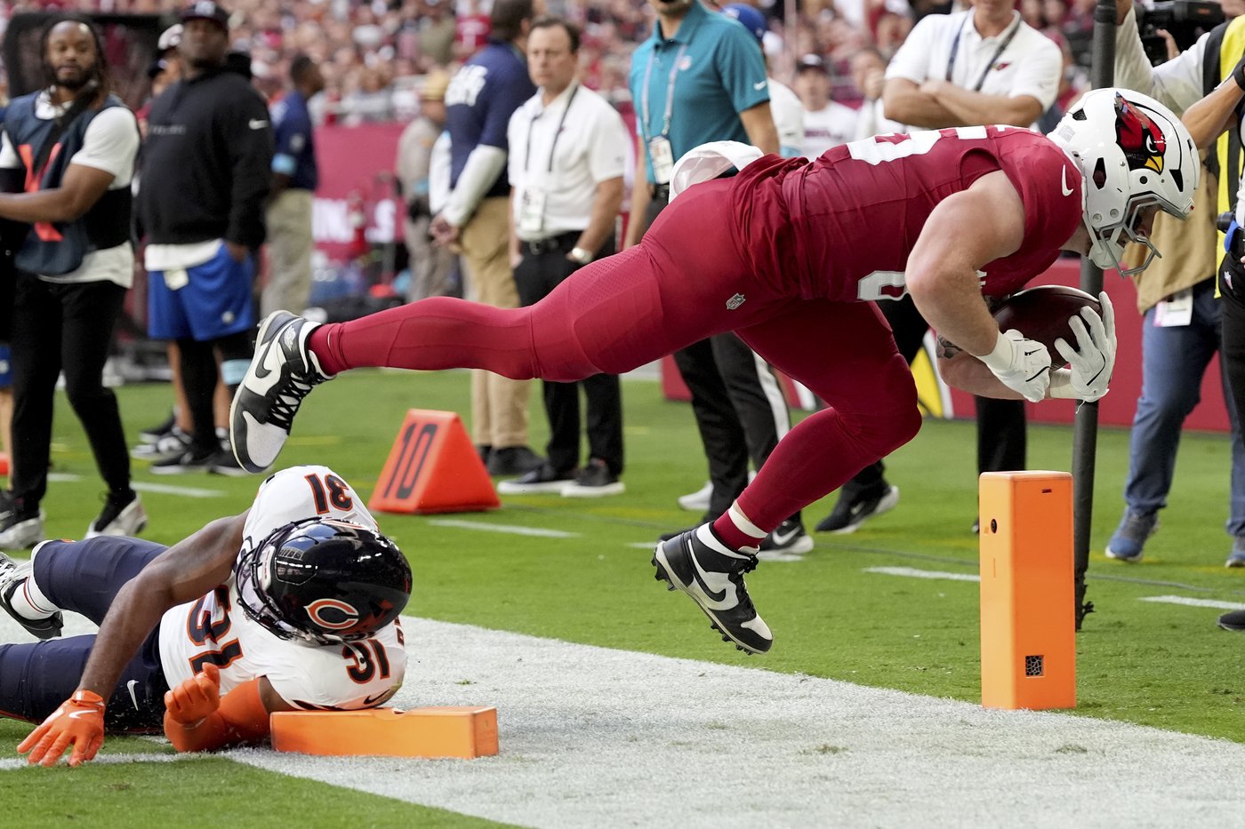 Cardinals tight end Trey McBride rises into league's elite with spectacular plays, ample production | iNFOnews.ca