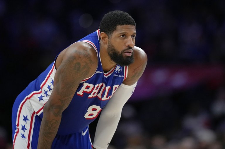 76ers' Paul George apologizes for flunking drug test, ready to return for late-season playoff push | iNFOnews.ca