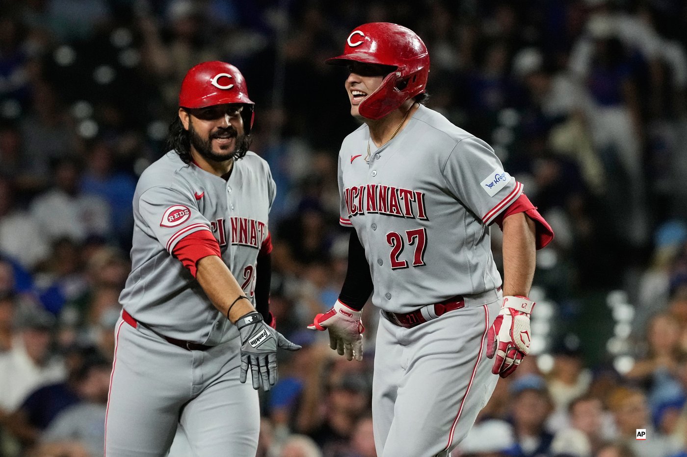 Rookie Sal Stewart homers for the 3rd straight game, helping the Reds beat the Cubs 7-5 | iNFOnews.ca Rookie Sal Stewart homers for the 3rd straight game, helping the Reds beat the Cubs 7-5 | iNFOnews.ca