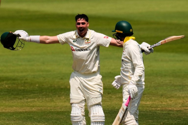 Renshaw's century helps Australia recover to 277-8 at lunch on Day 2 against South Africa | iNFOnews.ca
