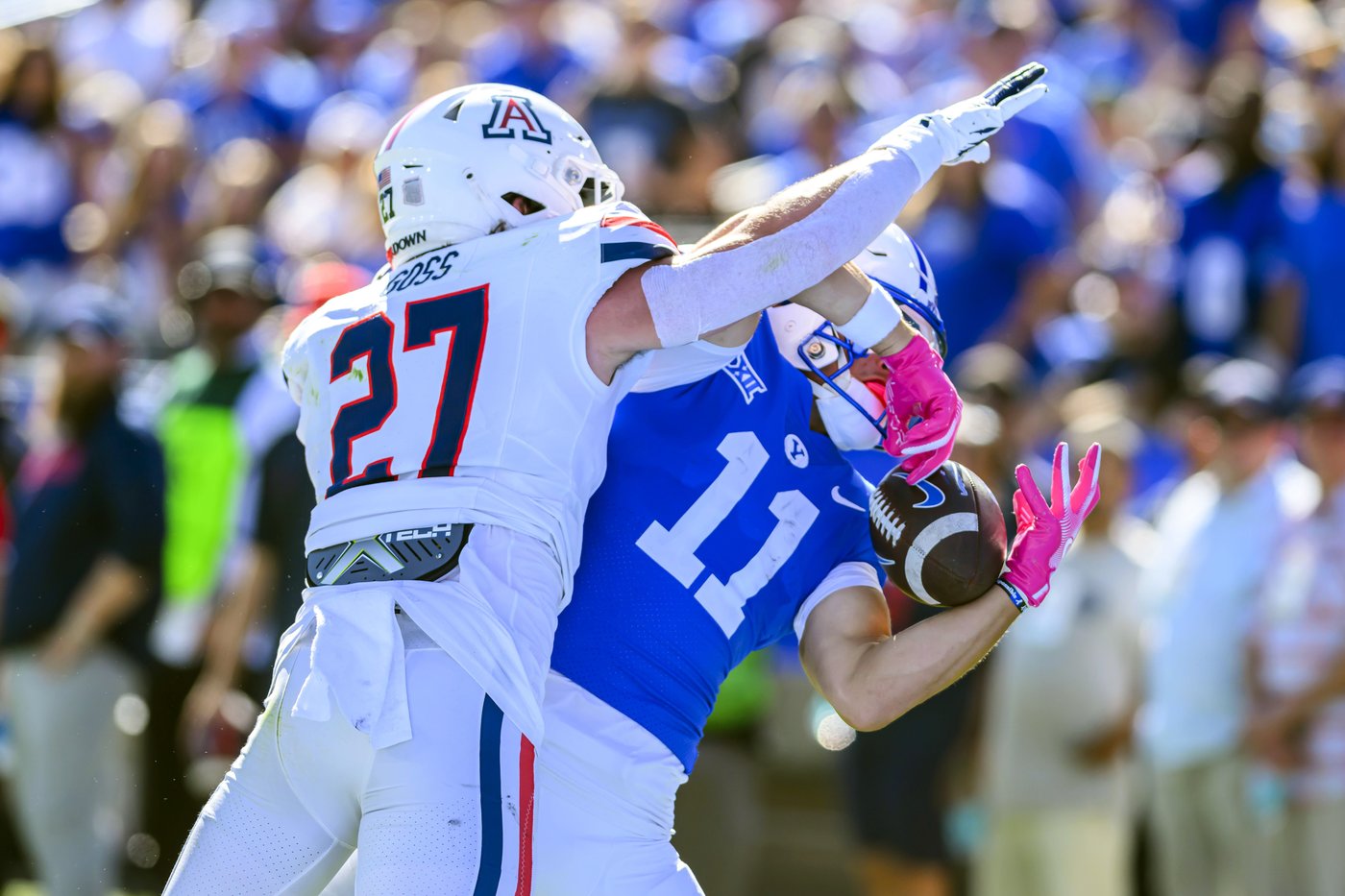 No. 14 BYU forces 4 turnovers and beats Arizona 41-19 for its best start to a season since 2020 | iNFOnews.ca No. 14 BYU forces 4 turnovers and beats Arizona 41-19 for its best start to a season since 2020 | iNFOnews.ca