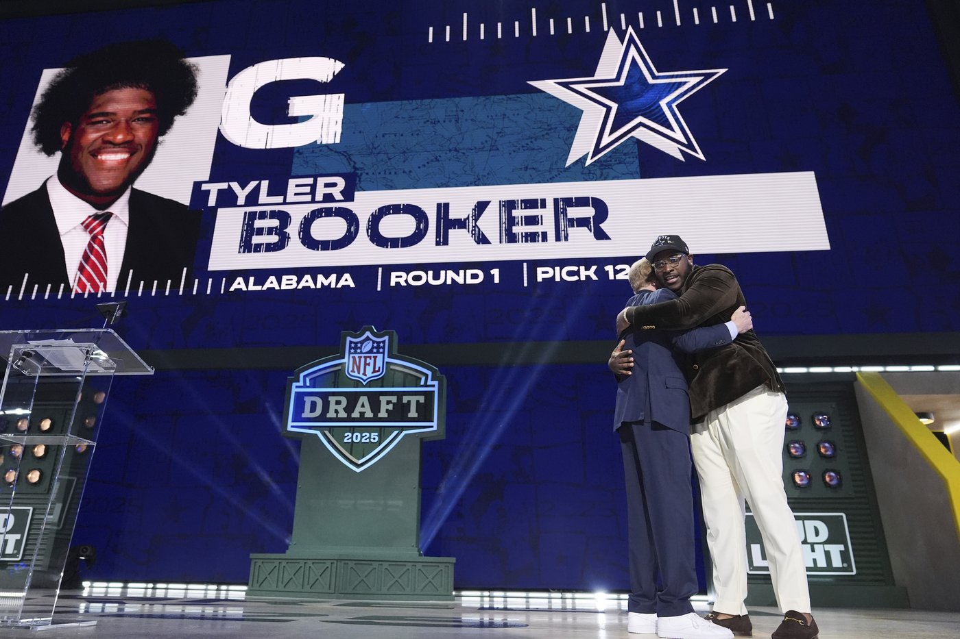 Cowboys take Alabama offensive lineman Tyler Booker with 12th pick in NFL draft | iNFOnews.ca Cowboys take Alabama offensive lineman Tyler Booker with 12th pick in NFL draft | iNFOnews.ca