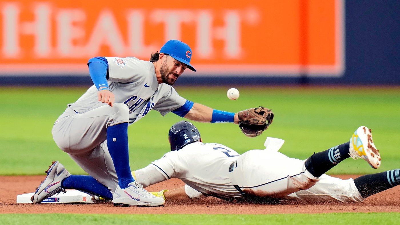Mullins, Aranda and Caminero homer to lead Rays over Cubs 6-4 in return to Tropicana Field | iNFOnews.ca