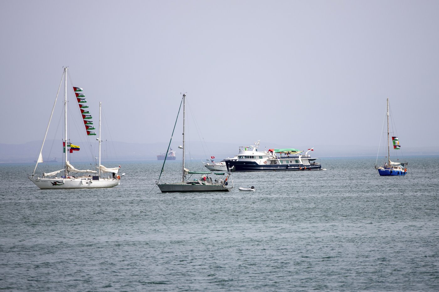 Activist group says a drone hit a Gaza aid boat in Tunisia. Authorities deny claim | iNFOnews.ca