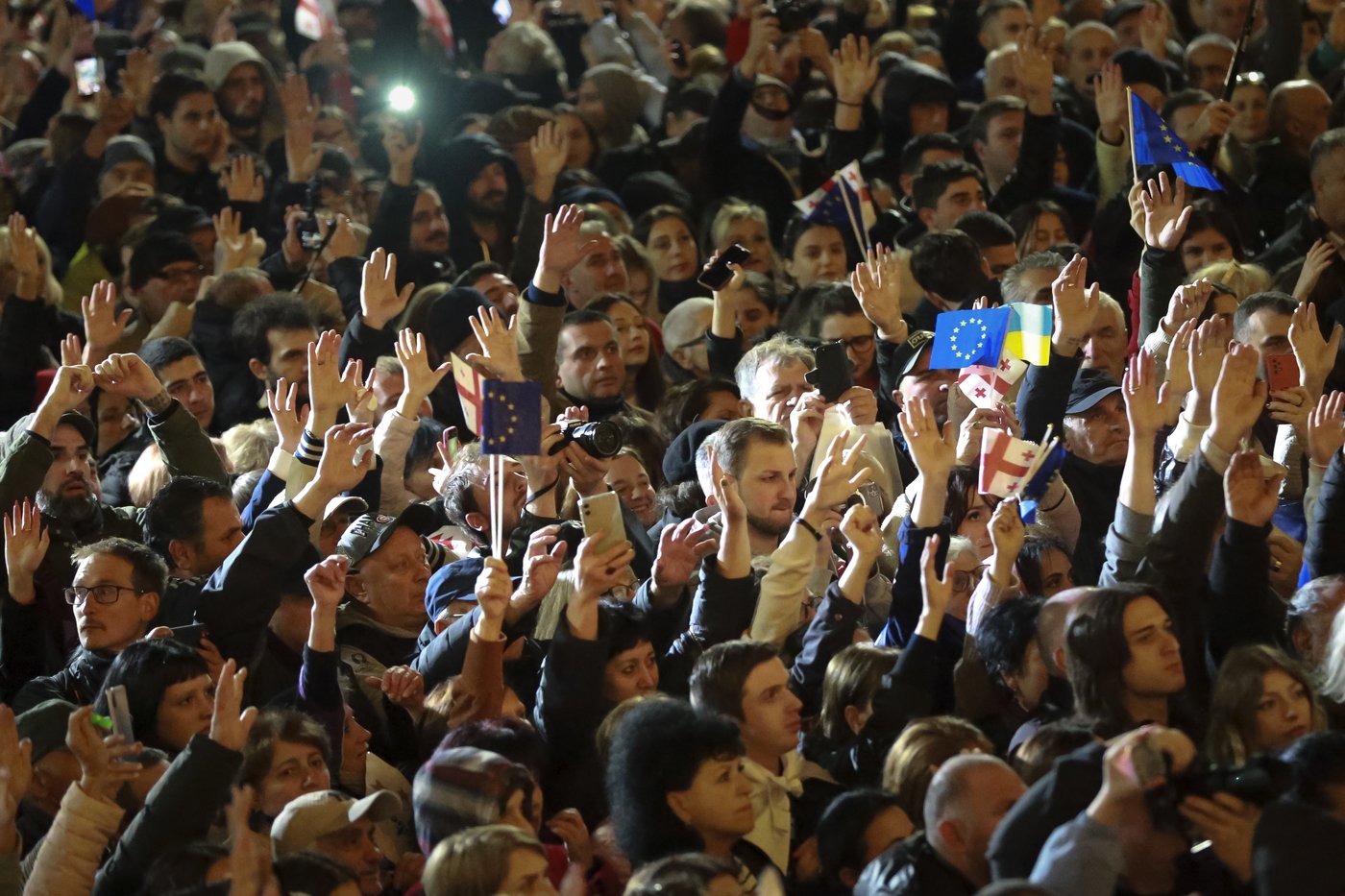 Tens of thousands rally in Georgia to denounce the parliamentary election they say was rigged | iNFOnews.ca