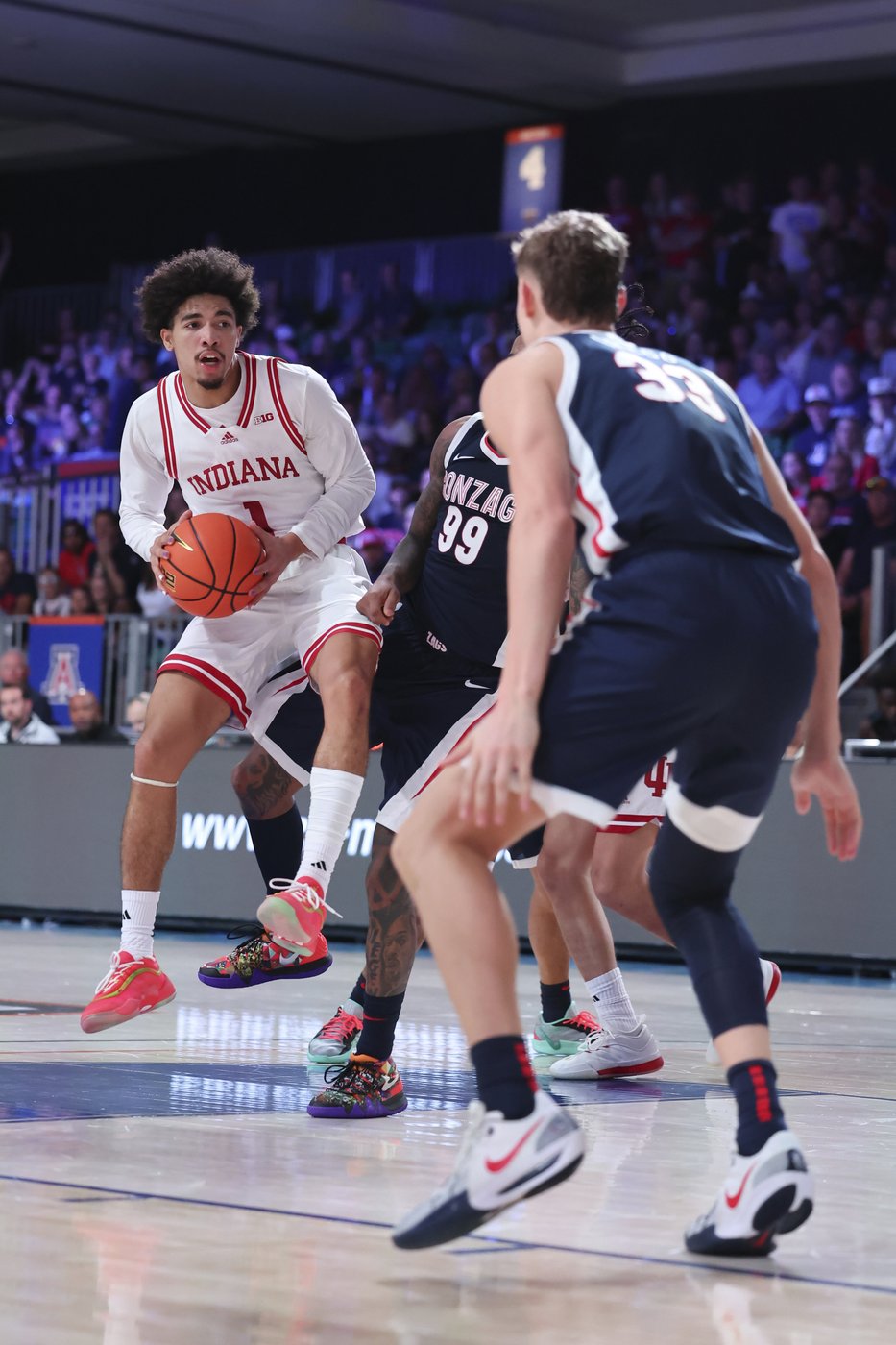 No. 3 Gonzaga bounces back from loss, swamps No. 14 Indiana 89-73 behind Nembhard double-double | iNFOnews.ca
