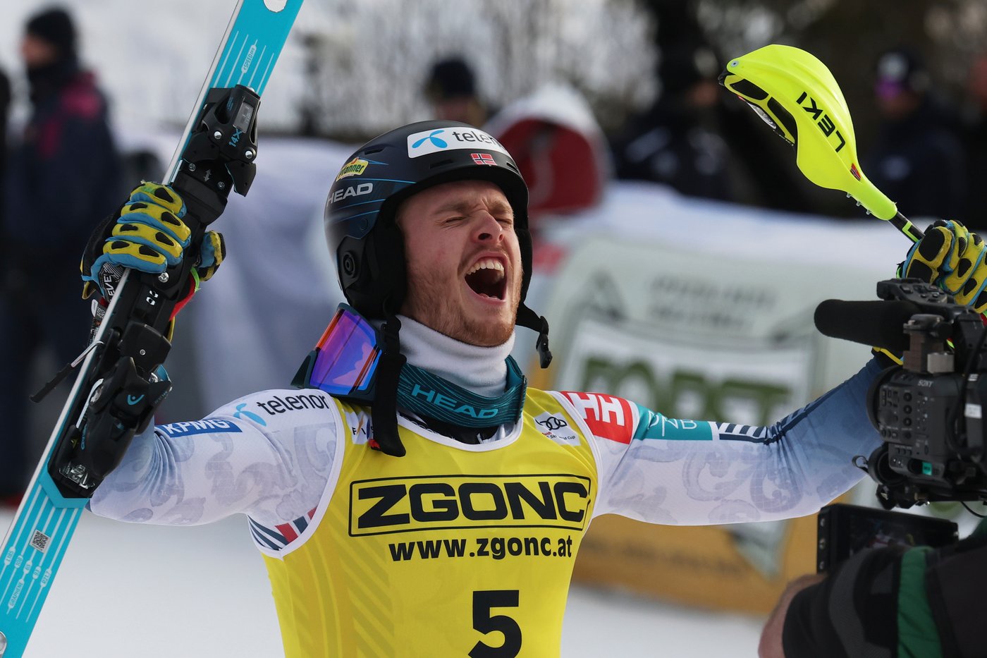 U.S.-born Atle Lie McGrath takes World Cup slalom win from Olympic champion Clément Noël | iNFOnews.ca