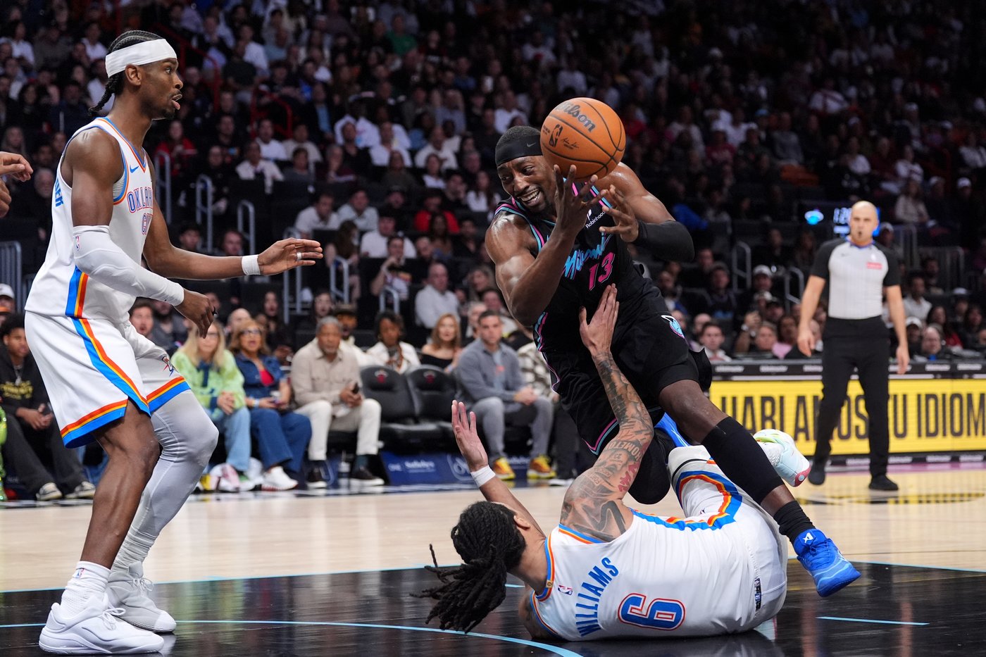 Bam Adebayo scores 30, Andrew Wiggins' late 3 lifts Heat past Thunder 122-120 | iNFOnews.ca
