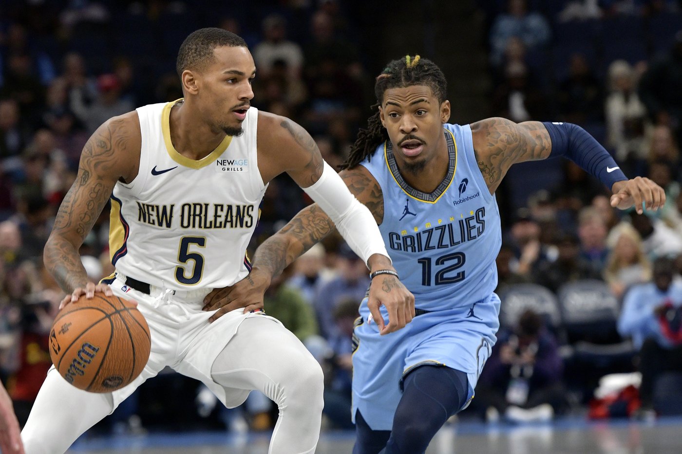 Grizzlies beat Pelicans 120-109 for 1st NBA Cup win in franchise history | iNFOnews.ca