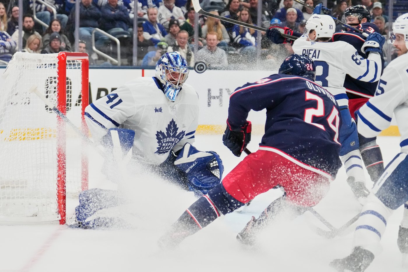 Matthews reaches 700 games, scores to help the Maple Leafs beat the Blue Jackets 6-2 | iNFOnews.ca Matthews reaches 700 games, scores to help the Maple Leafs beat the Blue Jackets 6-2 | iNFOnews.ca
