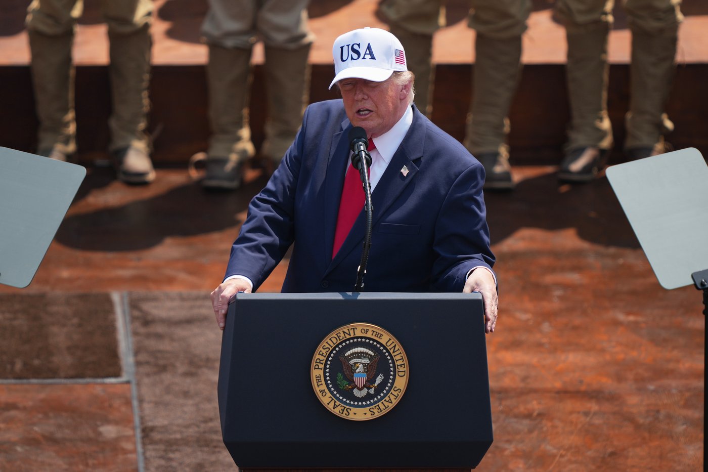 Trump visits newly built Theodore Roosevelt Presidential Library in North Dakota's Badlands | iNFOnews.ca Trump visits newly built Theodore Roosevelt Presidential Library in North Dakota's Badlands | iNFOnews.ca