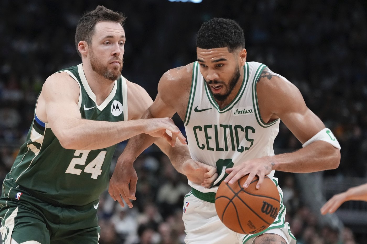 Jayson Tatum scores 23 in second half to rally Celtics to a 113-107 victory over slumping Bucks | iNFOnews.ca Jayson Tatum scores 23 in second half to rally Celtics to a 113-107 victory over slumping Bucks | iNFOnews.ca