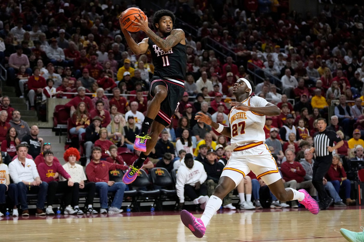 No. 16 Texas Tech ends No. 4 Iowa State's home winning streak, 82-73 | iNFOnews.ca No. 16 Texas Tech ends No. 4 Iowa State's home winning streak, 82-73 | iNFOnews.ca