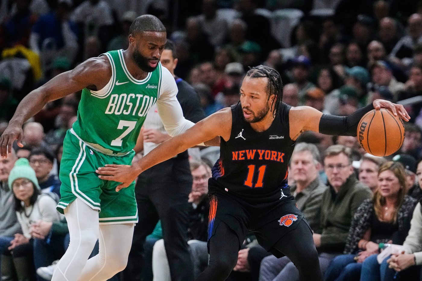 Celtics hold off late Knicks charge to win 123-117 in rematch of East semifinal | iNFOnews.ca Celtics hold off late Knicks charge to win 123-117 in rematch of East semifinal | iNFOnews.ca