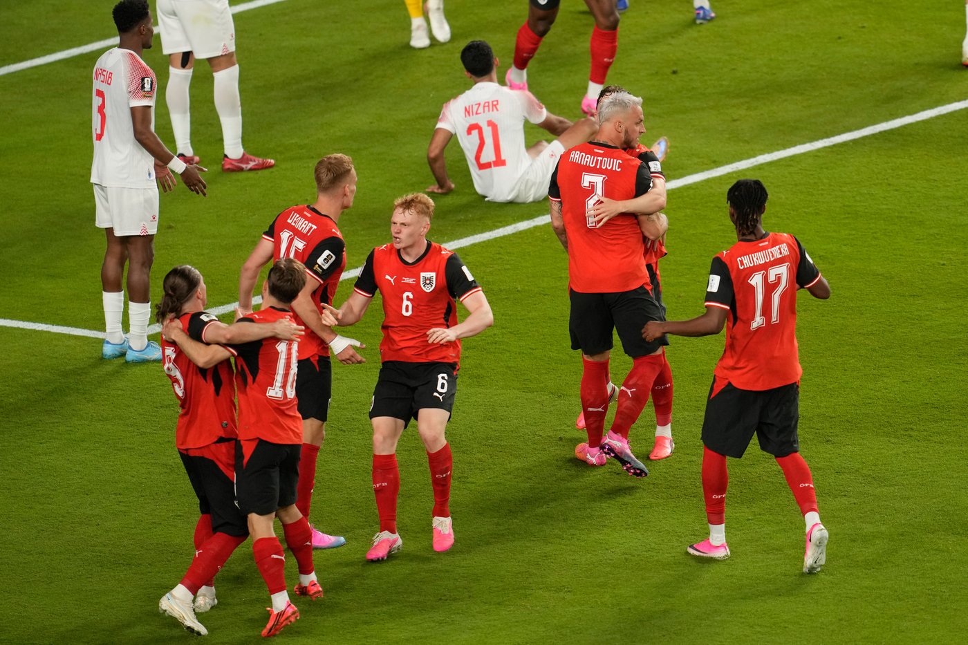 Austria beats Jordan 3-1 for its first World Cup win in 36 years | iNFOnews.ca Austria beats Jordan 3-1 for its first World Cup win in 36 years | iNFOnews.ca