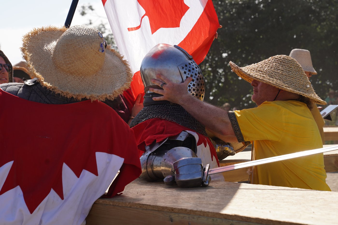 With swords, axes and shields, fighters go head-to-head in medieval combat world championship | iNFOnews.ca With swords, axes and shields, fighters go head-to-head in medieval combat world championship | iNFOnews.ca