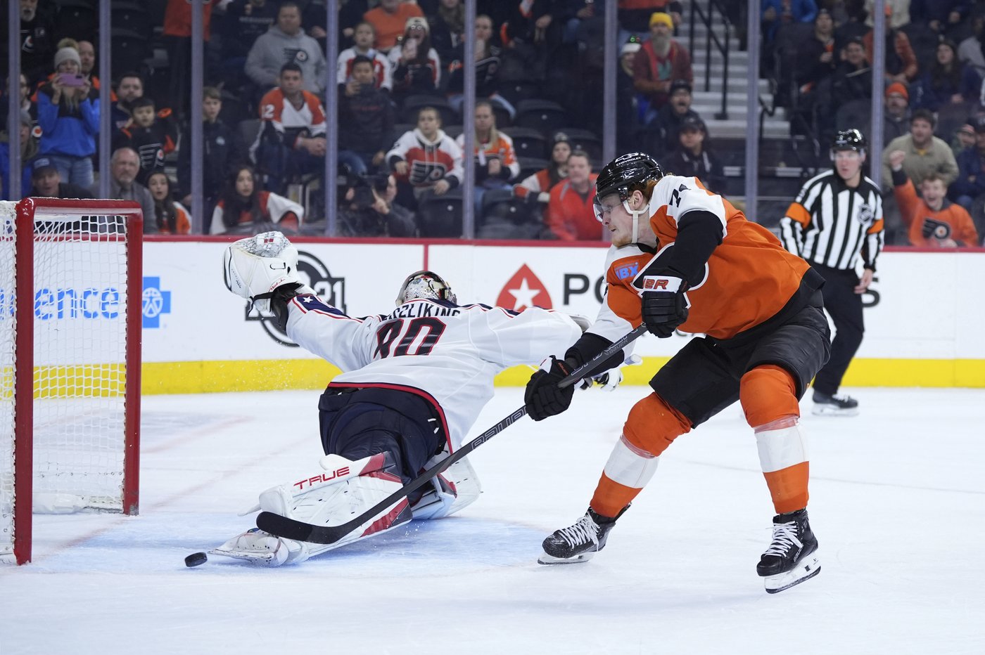 Tippett's OT goal and 4-point game powers the Flyers to a 5-4 comeback win over the Blue Jackets | iNFOnews.ca Tippett's OT goal and 4-point game powers the Flyers to a 5-4 comeback win over the Blue Jackets | iNFOnews.ca