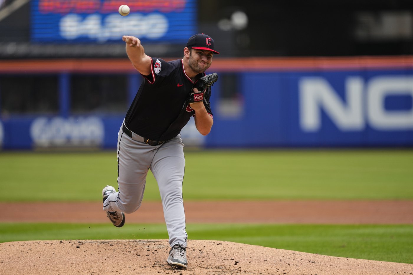 Gavin Williams overcomes frightful first, nearly pitches Guardians' first no-hitter in 44 years | iNFOnews.ca