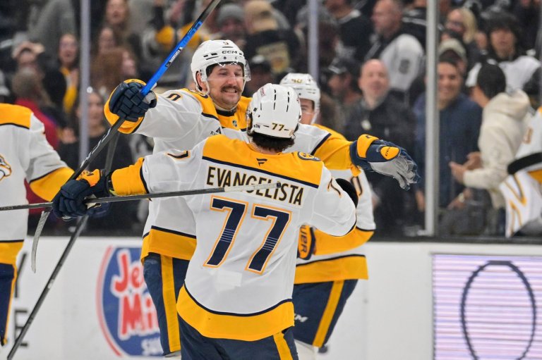 Predators beat the Sharks for the 15th straight time with a 6-3 victory | iNFOnews.ca