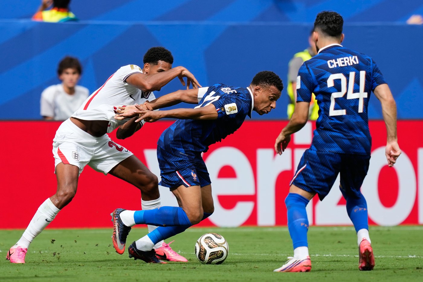 England gets hat trick from Saka and beats France 6-4 in wild World Cup third-place game, in photos | iNFOnews.ca