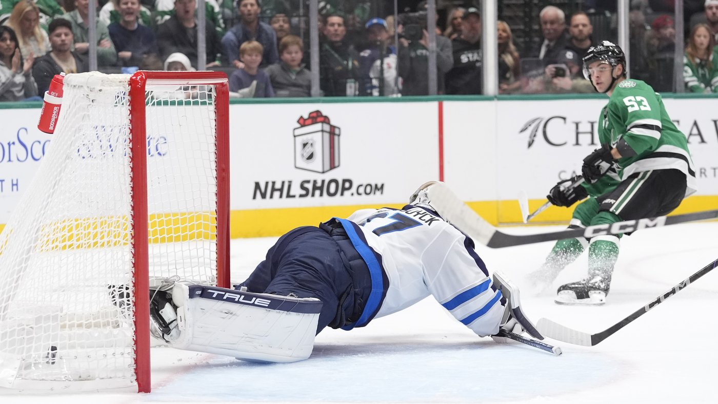 Mason Marchment's spinning backhander leads Dallas Stars past Winnipeg Jets 3-1 | iNFOnews.ca