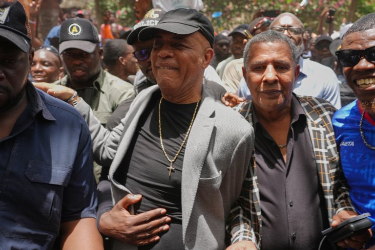 Sanctioned former president Michel Martelly returns to Haiti as some cheer | iNFOnews.ca