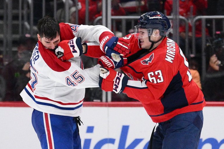 Alex Tuch has 2 goals and an assist in the Capitals' 5-4 win over the Canadiens | iNFOnews.ca