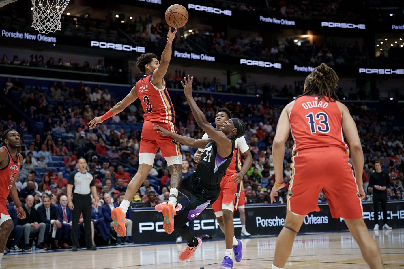 Jeremiah Fears sets a franchise rookie mark with 40 points as the Pelicans top the Jazz 156-137 | iNFOnews.ca Jeremiah Fears sets a franchise rookie mark with 40 points as the Pelicans top the Jazz 156-137 | iNFOnews.ca