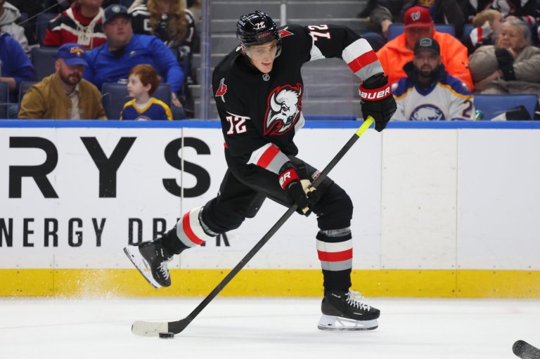 Sabres' Tage Thompson settles old score by engaging Devils' Stefan Noesen in a fight | iNFOnews.ca