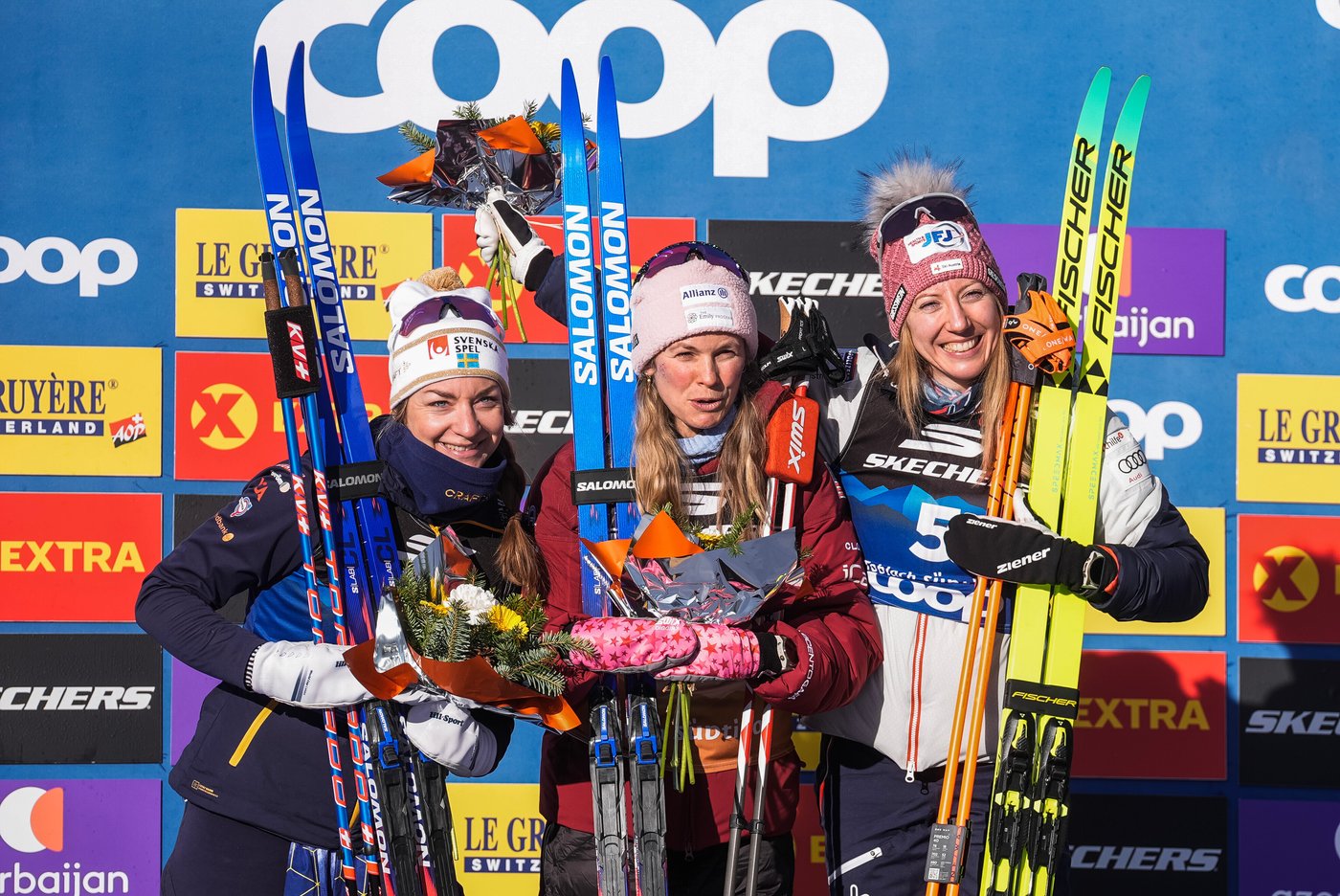American Jessie Diggins wins her 3rd XC Tour de Ski title, Klaebo claims record 5th win | iNFOnews.ca American Jessie Diggins wins her 3rd XC Tour de Ski title, Klaebo claims record 5th win | iNFOnews.ca